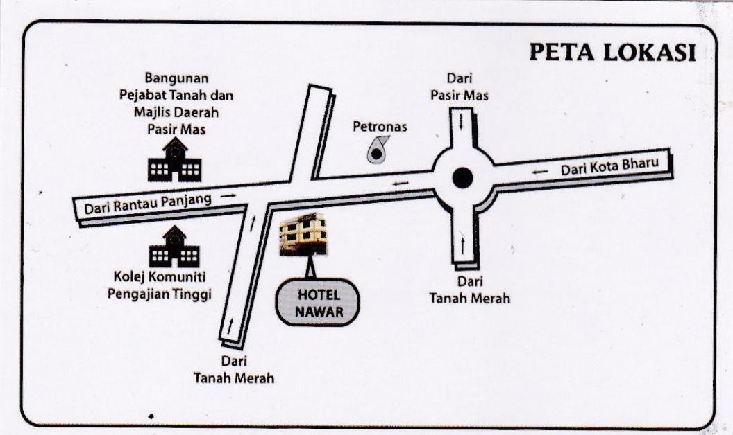 Hotel Nawar Pasir Mas المظهر الخارجي الصورة